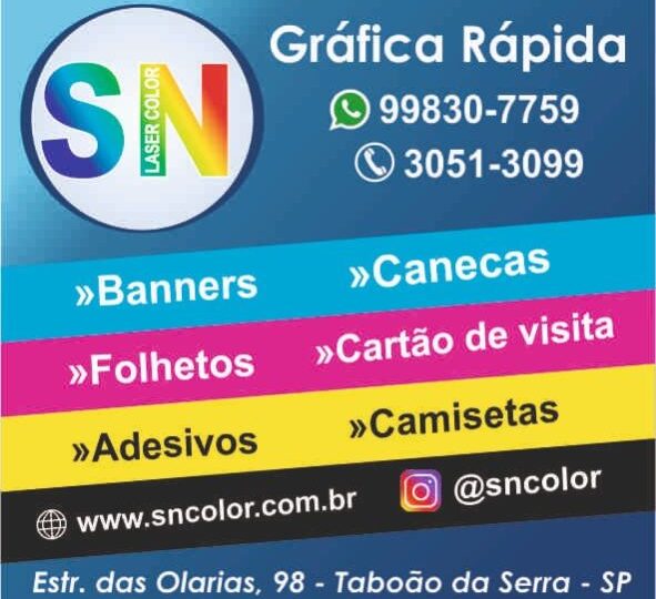 SN COLOR Gráfica Rápida e Offset - Taboão da Serra