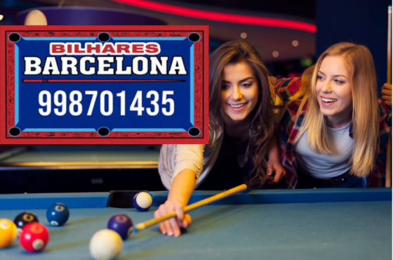 Bilhares Barcelona – mesas de bilhar para o seu bar em Taboão da Serra e Região