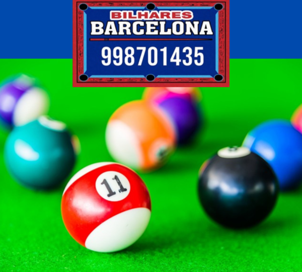 Bilhares Barcelona - mesas de bilhar para o seu bar em Taboão da Serra e Região