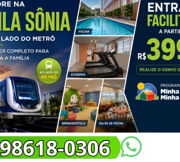 Imóveis em Taboão, Estação Vila Sônia e Estação Butantã