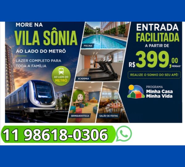 Imóveis em Taboão, Estação Vila Sônia e Estação Butantã